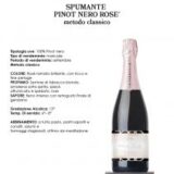 Spumante Pinot Nero Rosé - Metodo Classico